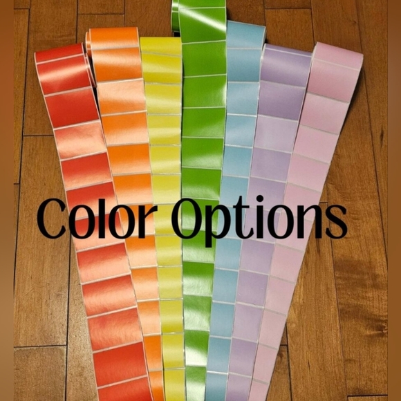 Handmade Thank You Customers Stickers 50 ct - Picture 11 of 11